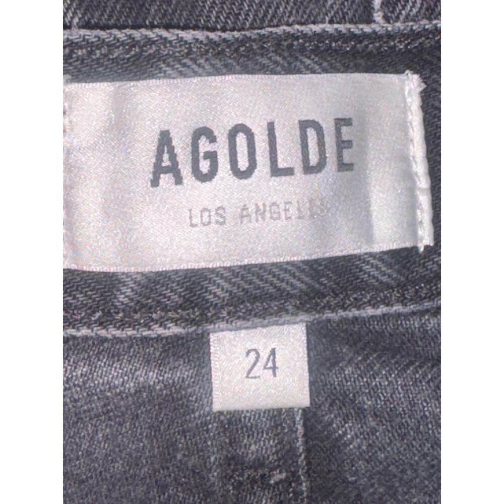 AGOLDE 90's Midrise‎ Loose Fit Ripped Jeans Size 24 - Picture 2 of 10